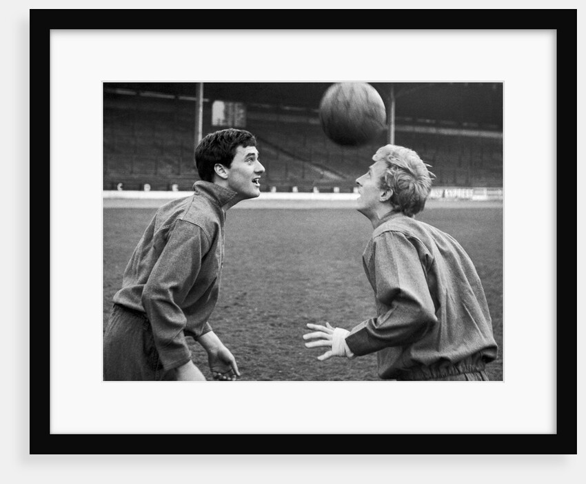 Jim Baxter and Denis Law by Anonymous