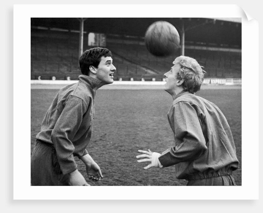 Jim Baxter and Denis Law by Anonymous