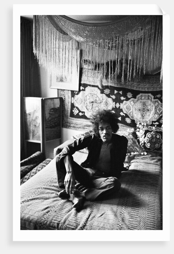 Jimi Hendrix by Harlow Eric