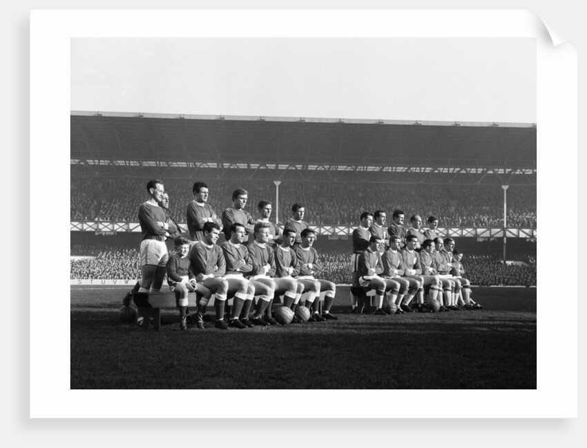 English League Division One match at Goodison Park by Eddie Chapman