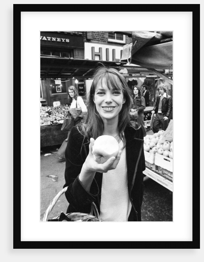 Jane Birkin and husband Serge Gainsbourg by Eric Harlow