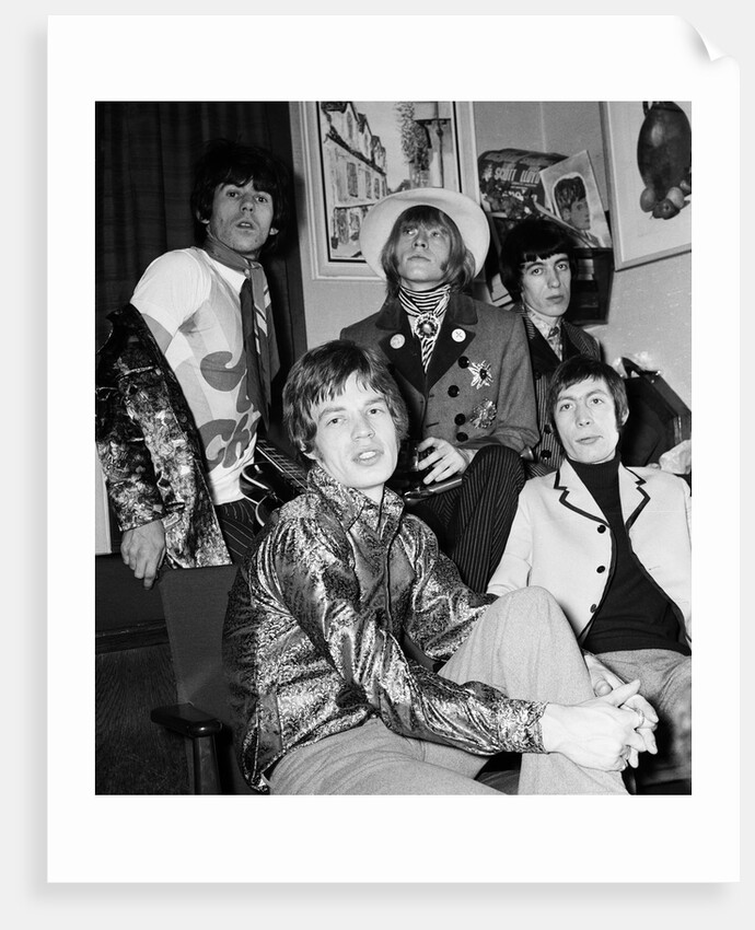 The Rolling Stones backstage by Ray Weaver