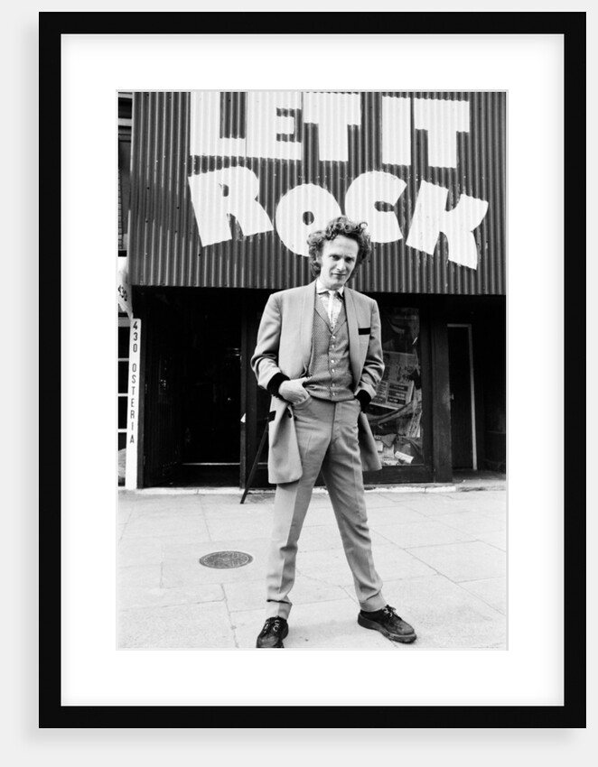 Malcolm Mclaren by Peter Stone