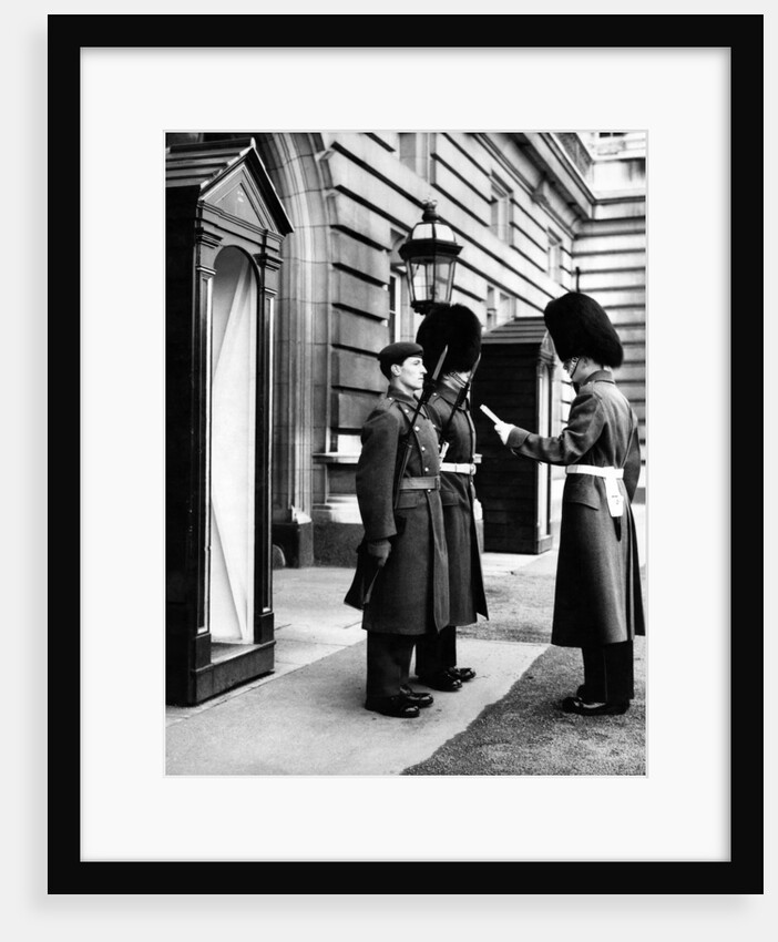 Changing of the guard 1968 by Staff