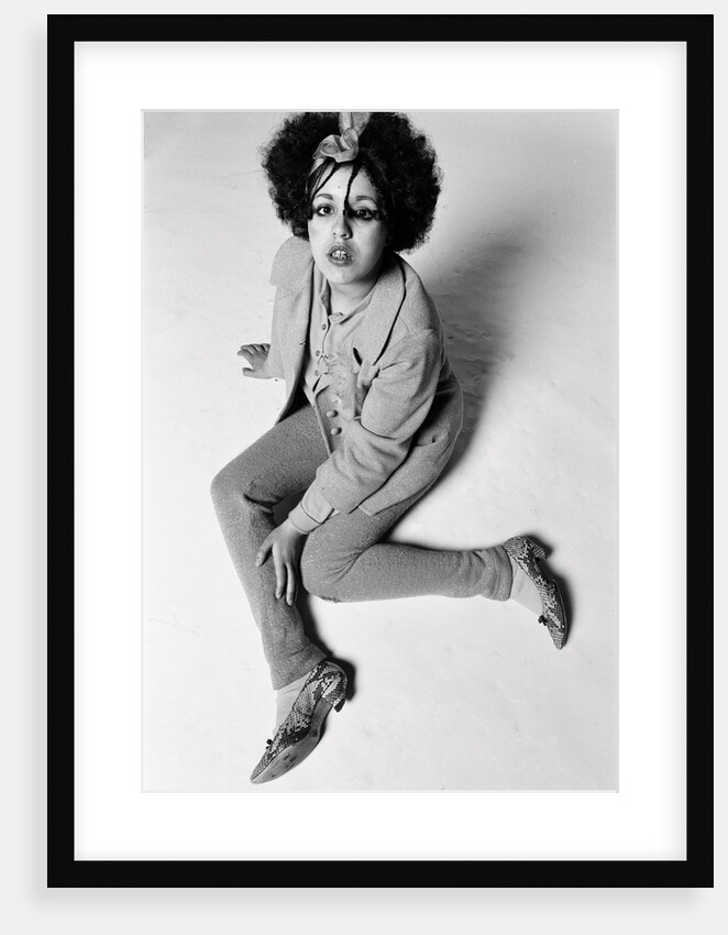 Poly Styrene Studio Portrait 1977 by Peter Stone