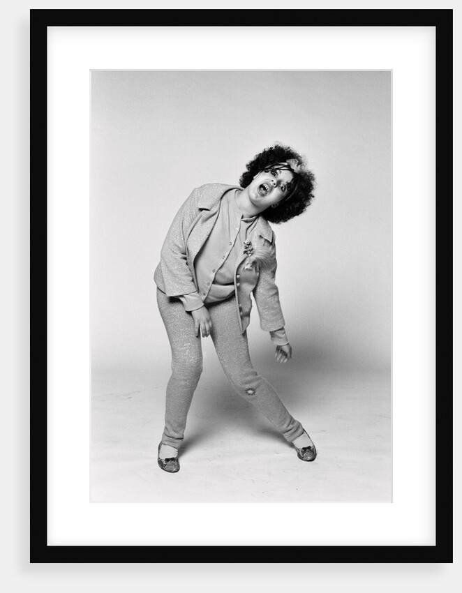 Poly Styrene Studio Portrait 1977 by Peter Stone