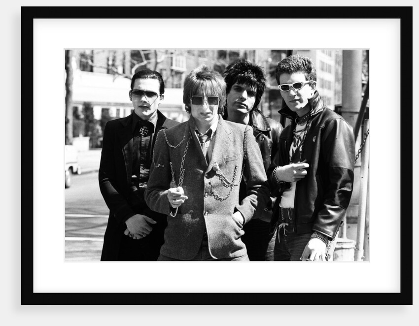 The Damned Punk Rock Group April 1977 by Michael Brennan