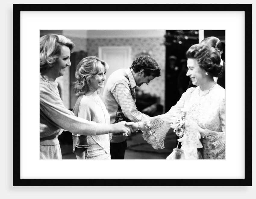 The Queen visits BBC by Kent Gavin