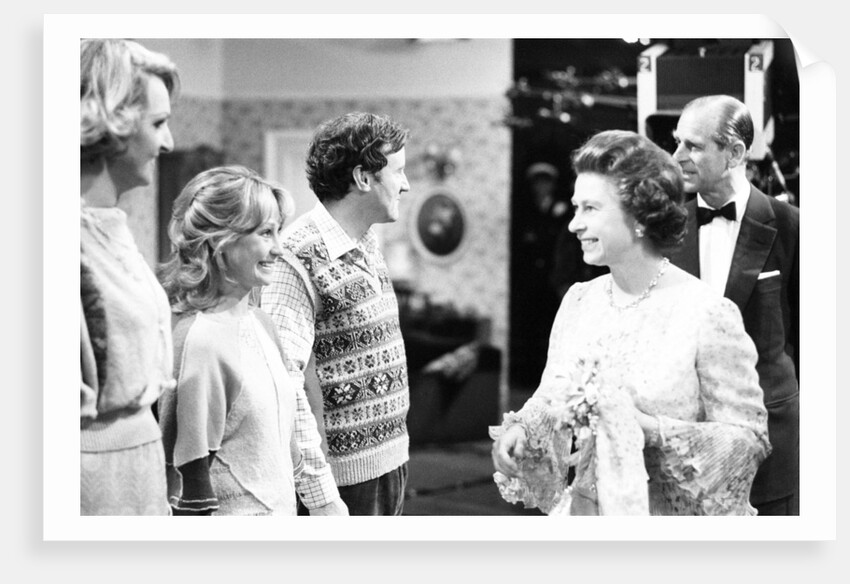 The Queen visits BBC by Kent Gavin