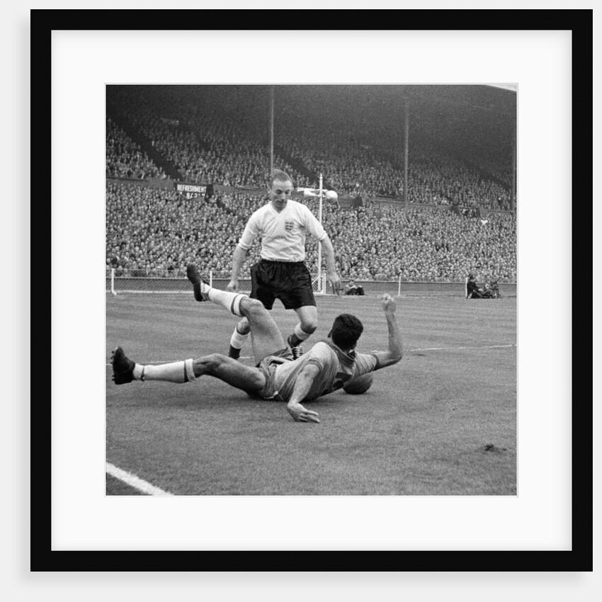International Friendly match at Wembley Stadium 1956 by Staff