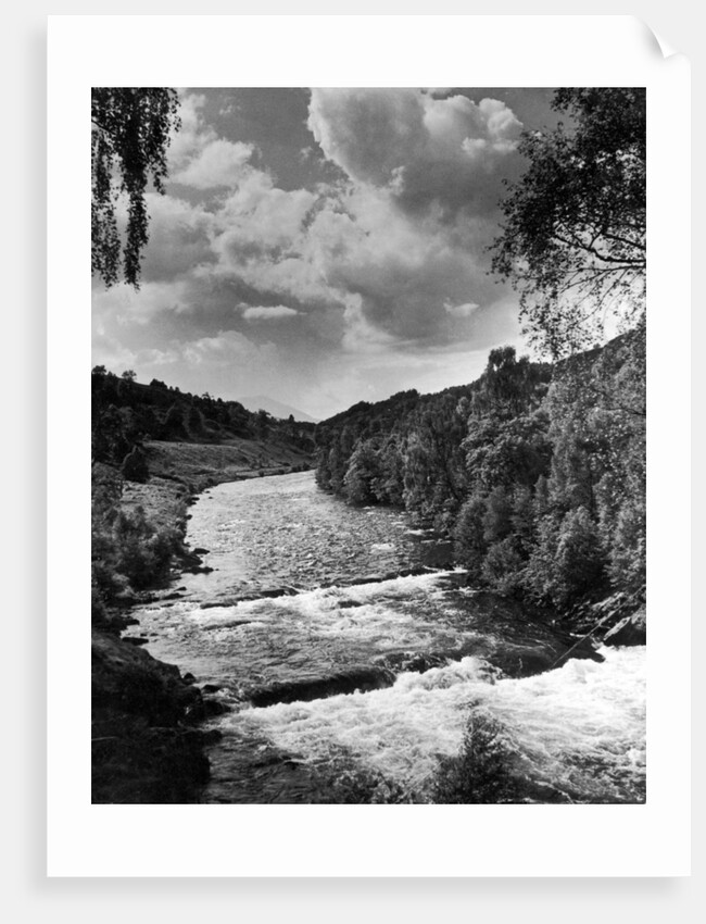 River Tummel 1946 by Staff