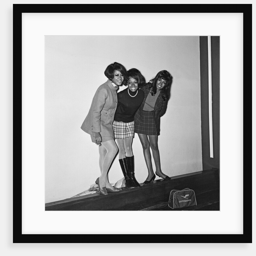 The Supremes at Heathrow by Crawshaw