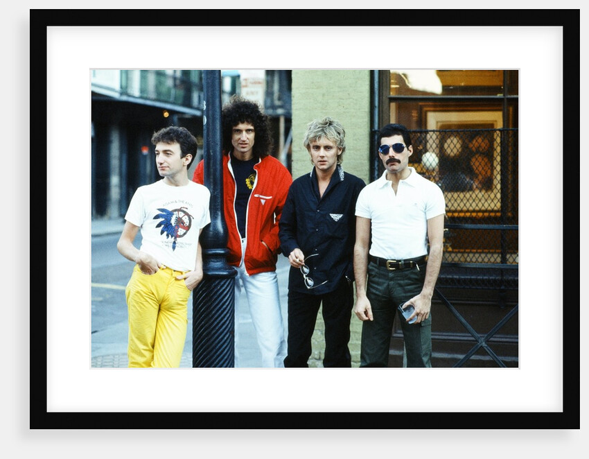 Rock band Queen 1981 by Kent Gavin