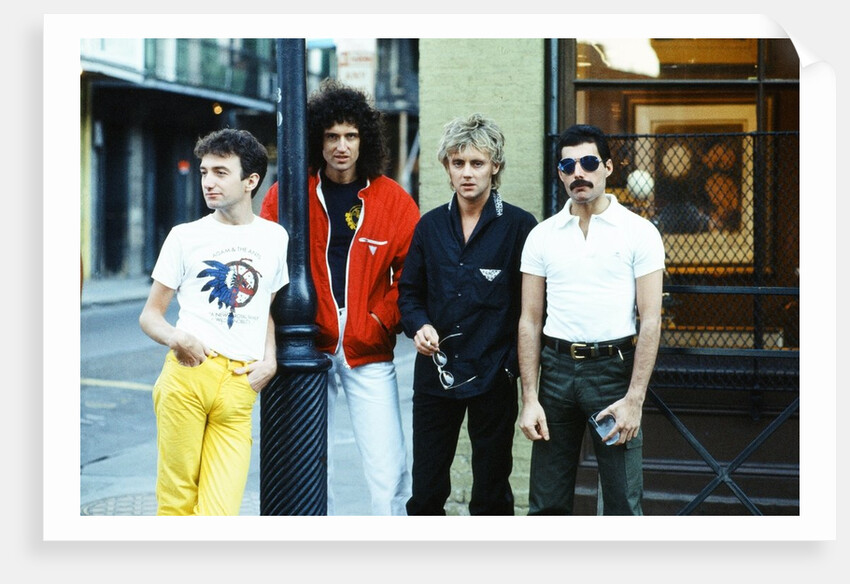 Rock band Queen 1981 by Kent Gavin