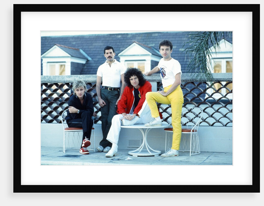 Rock band Queen 1981 by Kent Gavin