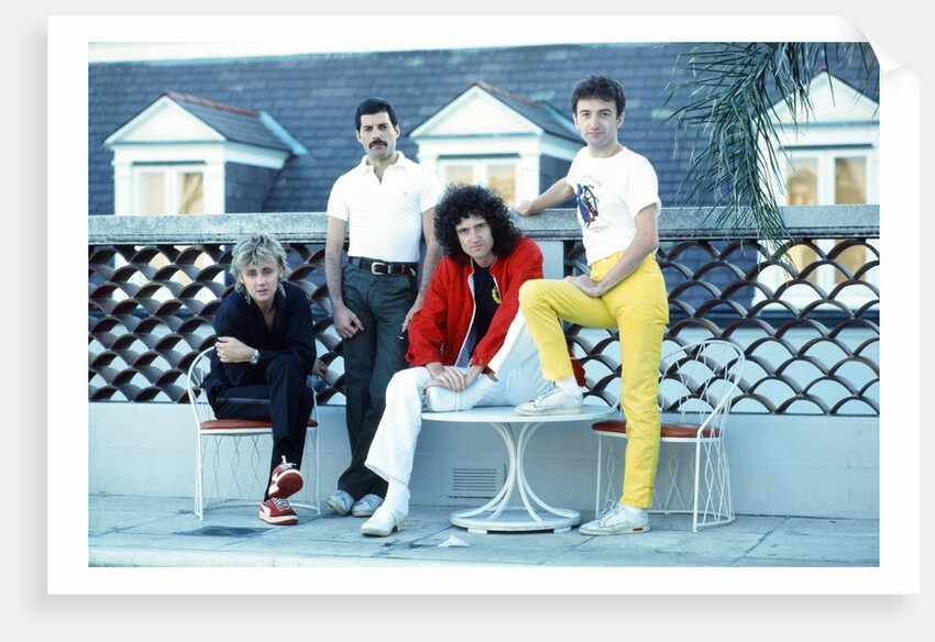 Rock band Queen 1981 by Kent Gavin