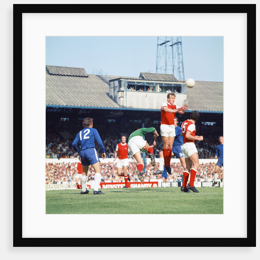 Chelsea v Arsenl league match August 1970 by Crawford