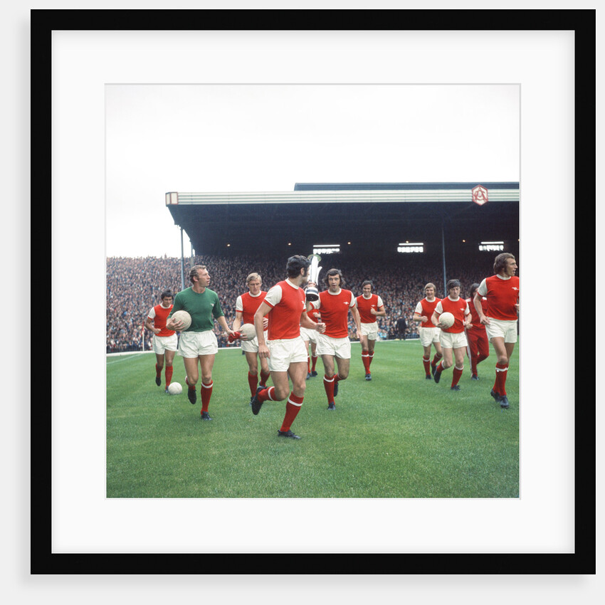Arsenal v Man U league match August 1970 by Staff