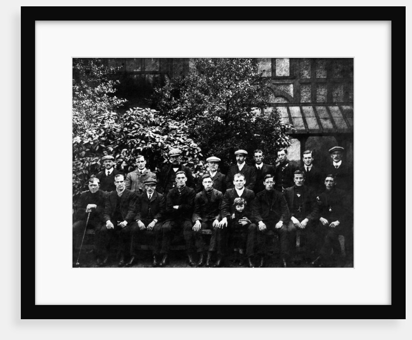 United homecoming from 1909 FA Cup Final. by Staff