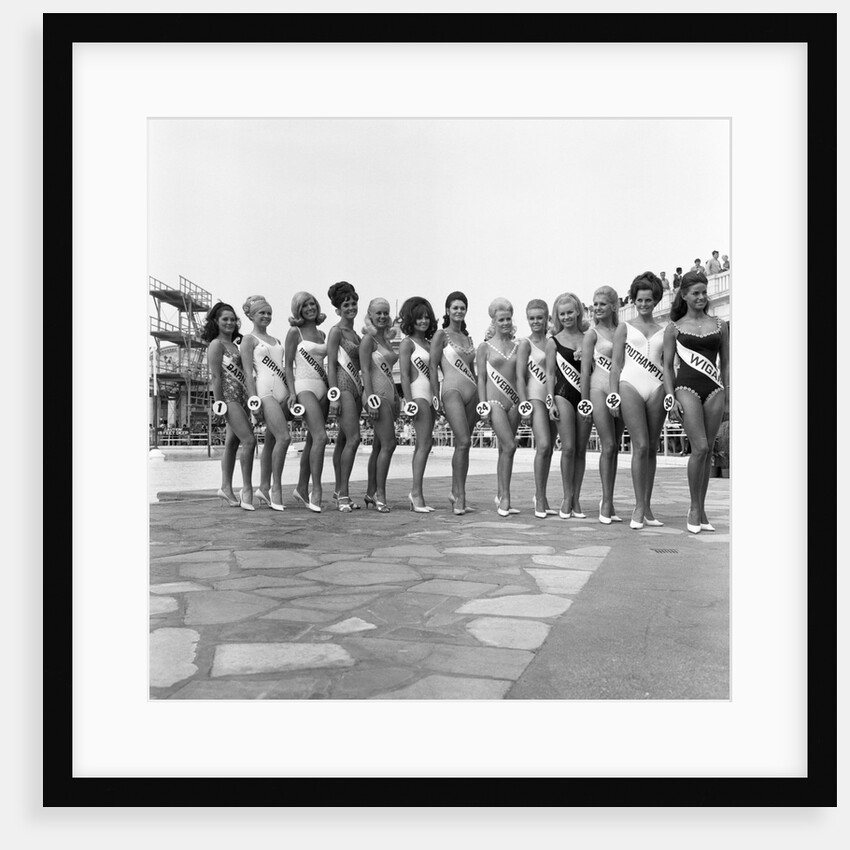 Miss UK Swimwear Competition, 1968 by Chapman