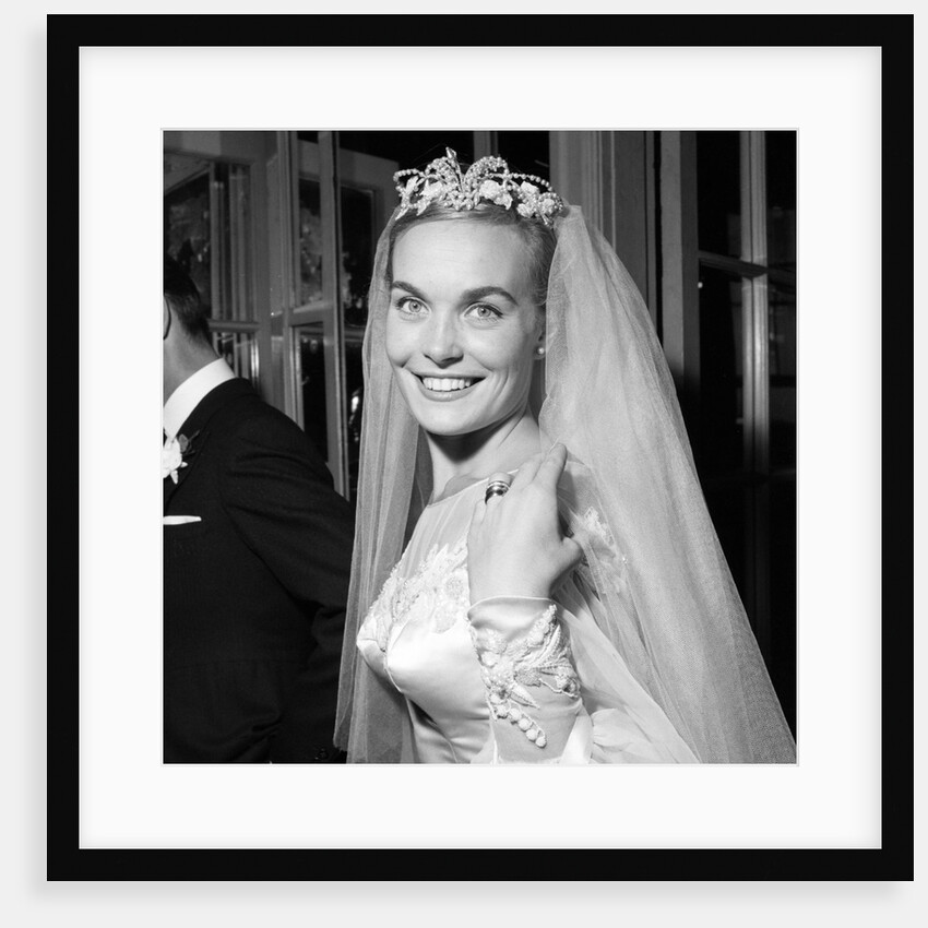 Shirley Eaton Wedding 1957 by Barham