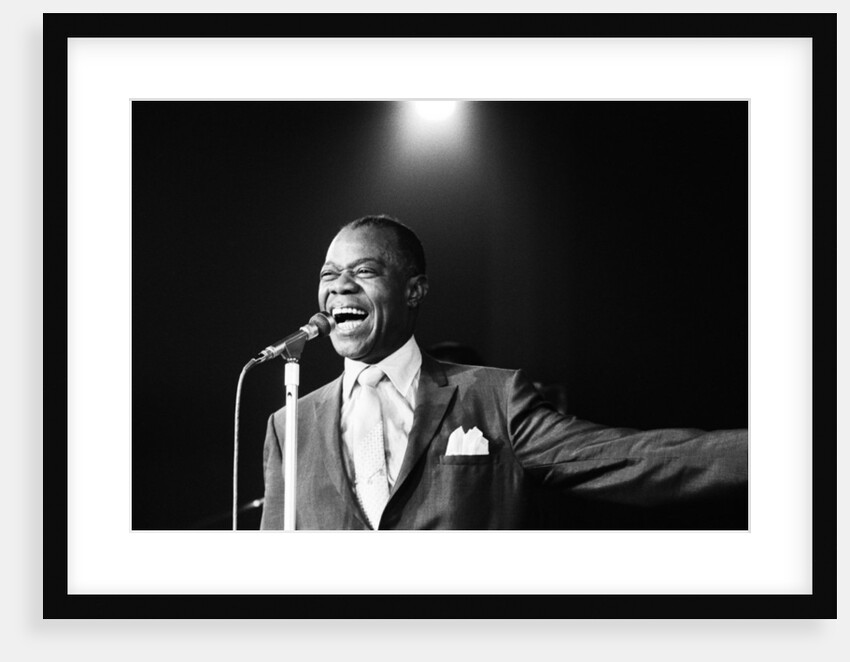 Louis Armstrong 1968 by Regan Carl Bruin