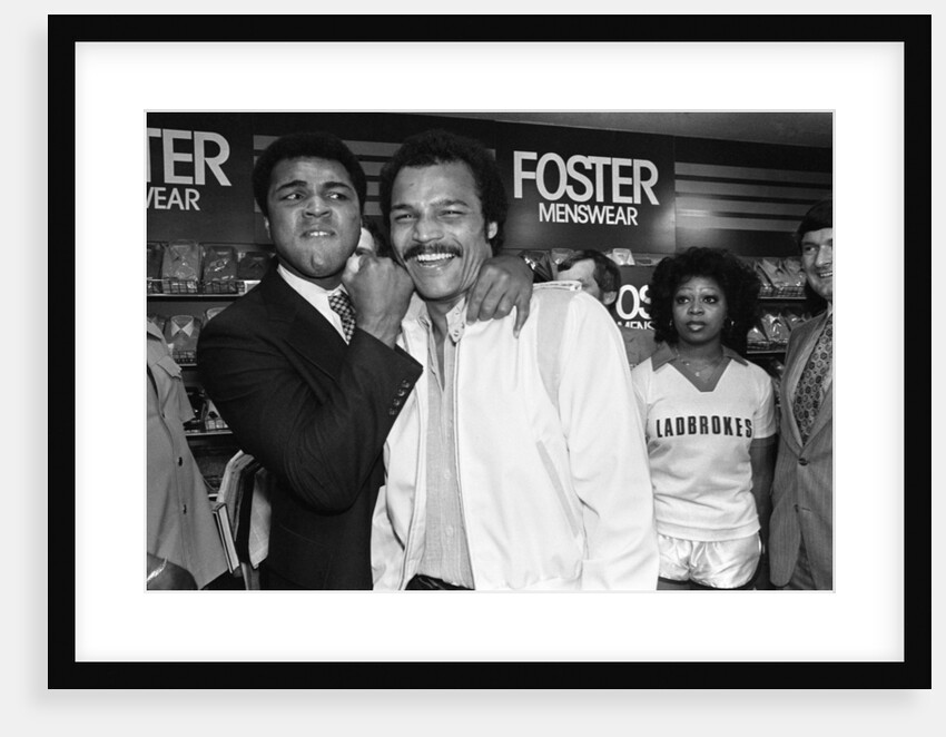 Muhammad Ali Visiting the Bull Ring Shopping Centre in Birmingham by Williams