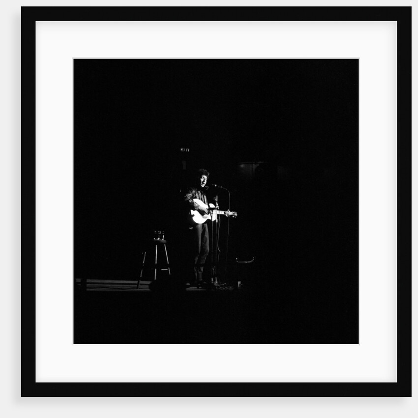Bob Dylan concert 1965 by Alisdair MacDonald