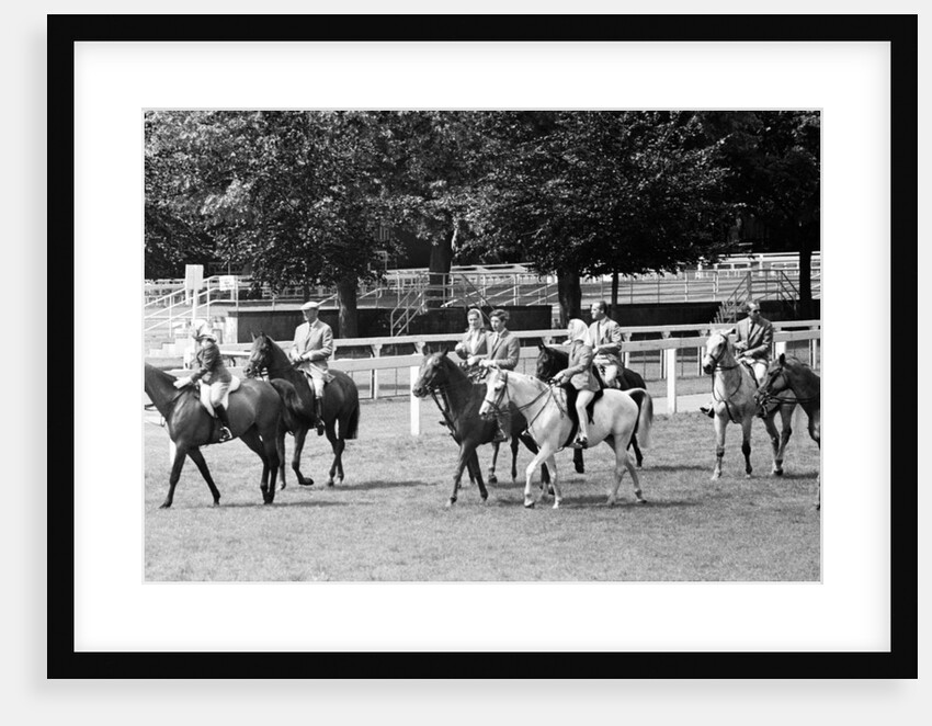 Royal Family at Ascot by George Greenwell