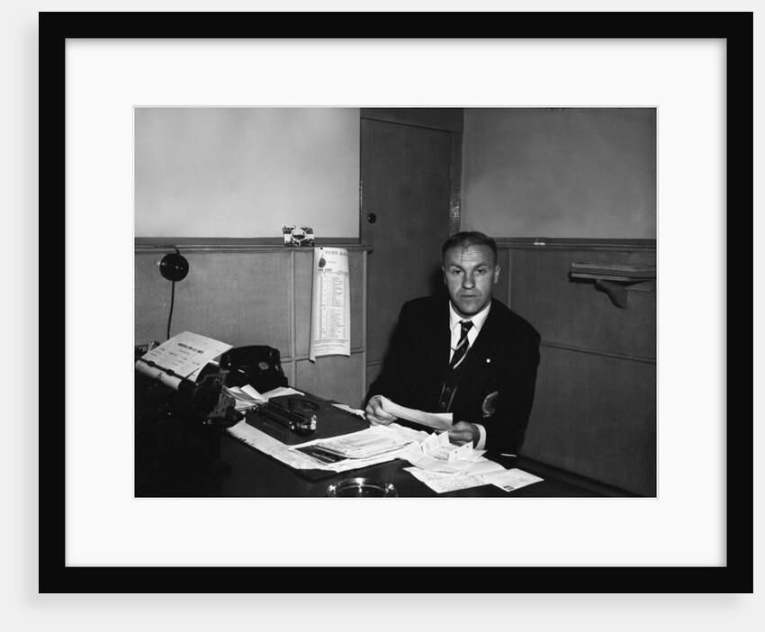 Huddersfield Town manager Bill Shankly by Staff