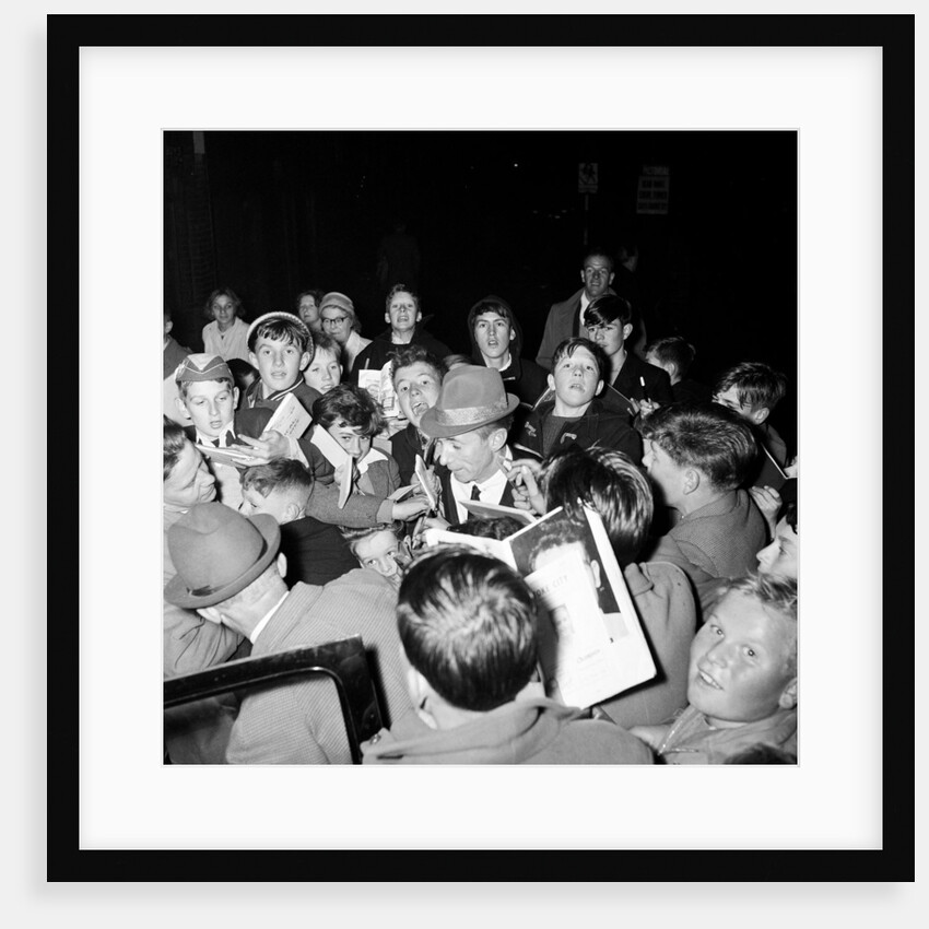 Stanley Matthews first match on his return from Blackpool by Freddie Reed
