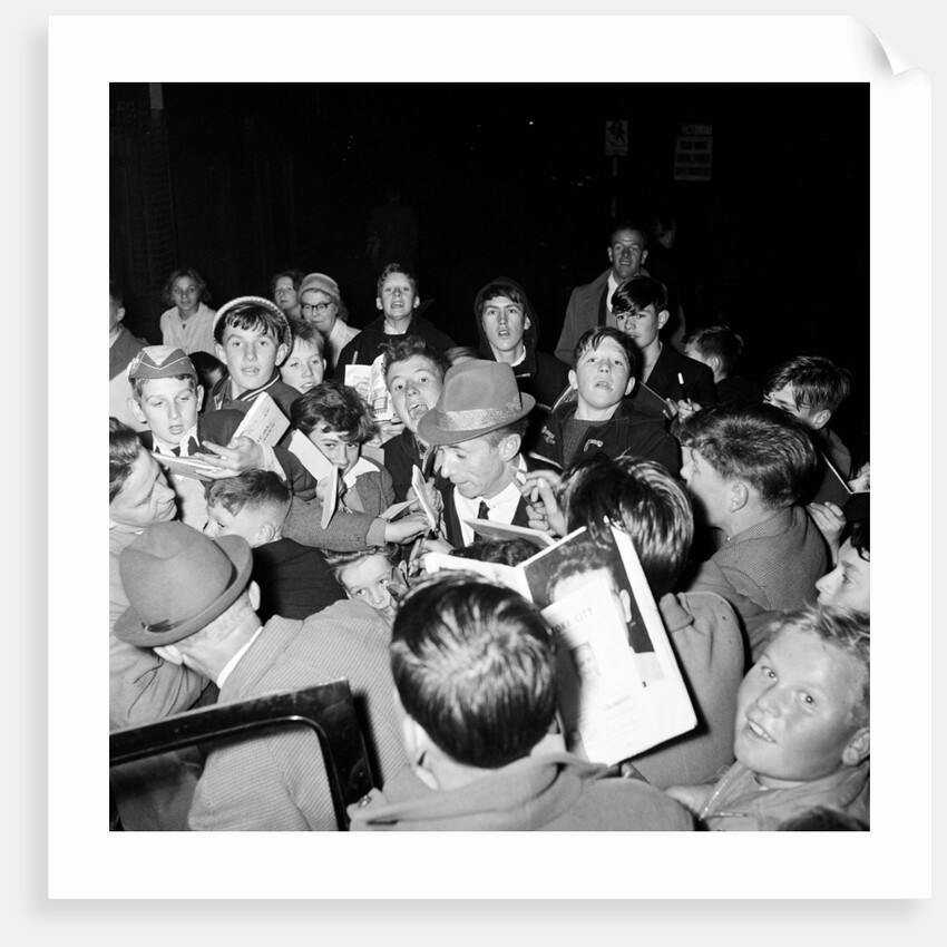 Stanley Matthews first match on his return from Blackpool by Freddie Reed