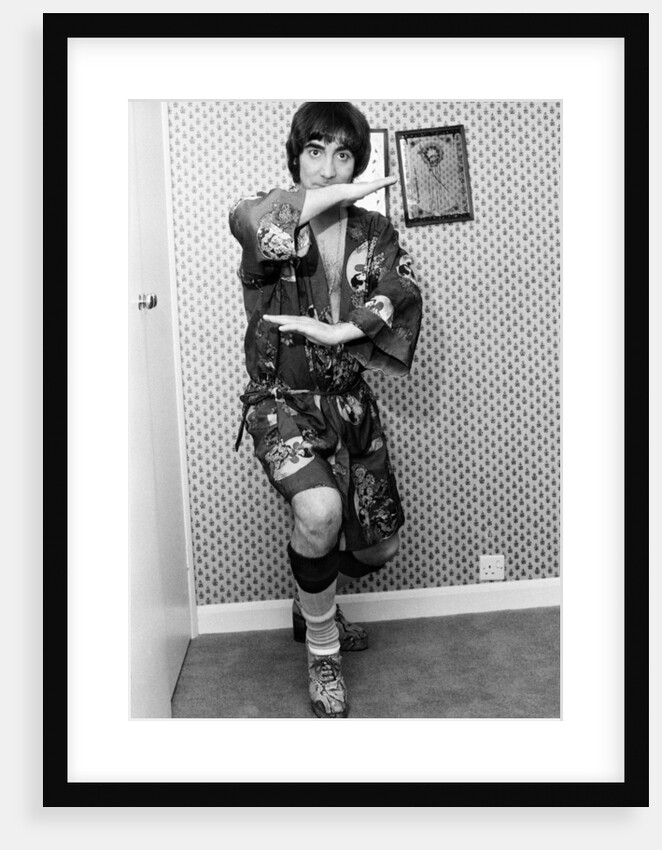 Keith Moon of The Who 1975 by Allan Olley