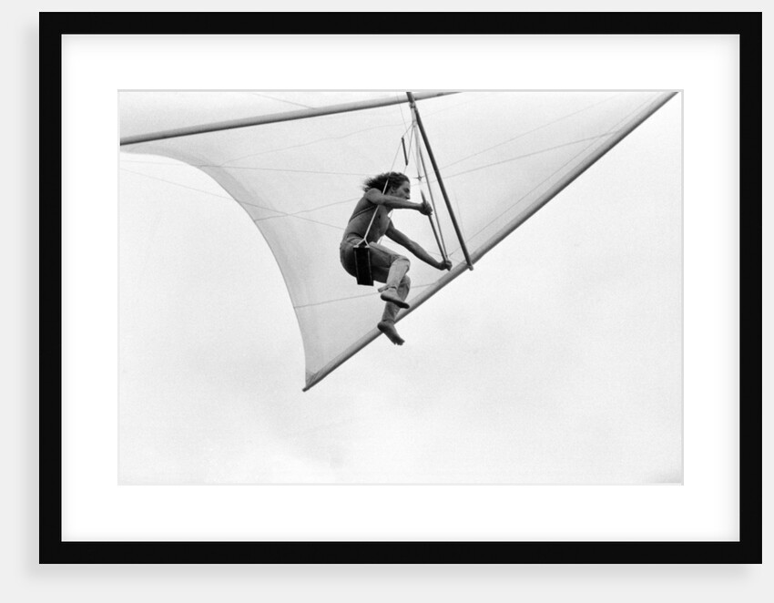 Roger Daltrey hang gliding by George Phillips