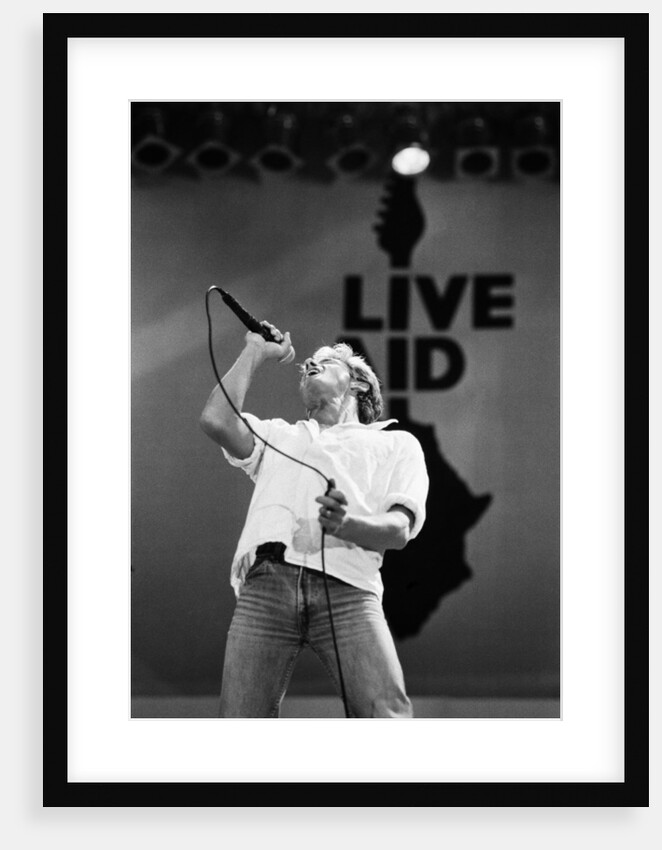 The who perform at Live Aid 1985 by Staff