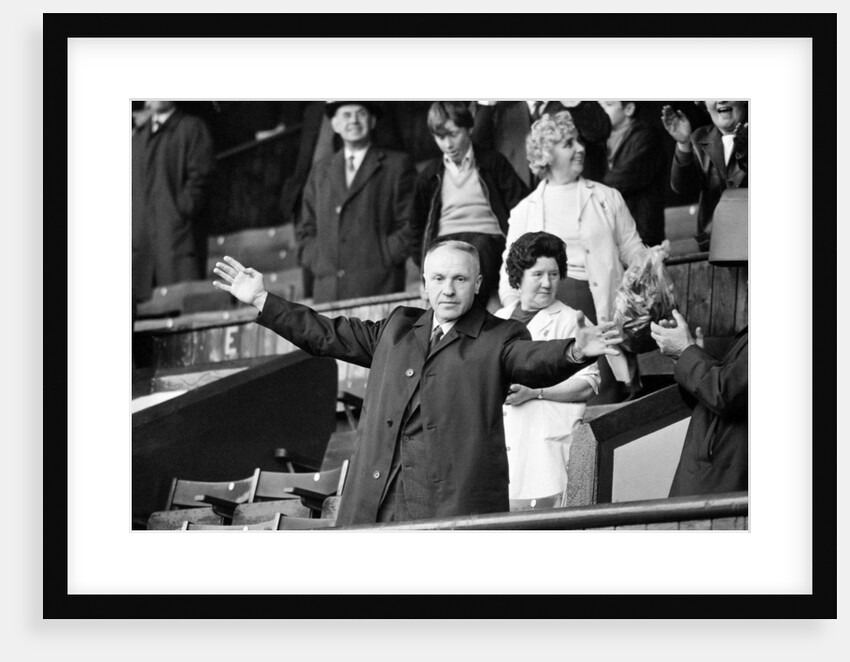 Bill Shankly Liverpool manager by Daily Mirror