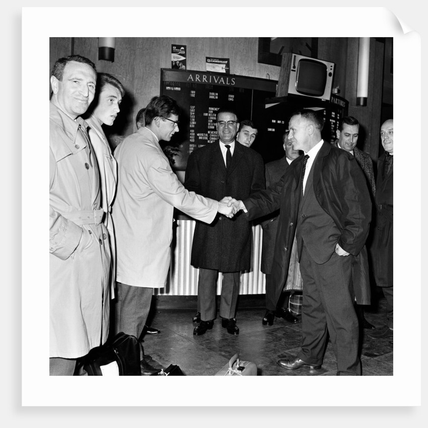 Bill Shankly Liverpool manager by Sayle