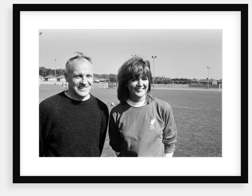 Bill Shankly Liverpool manager by Charlie Owens