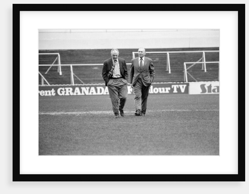 Bill Shankly Liverpool manager by Staff