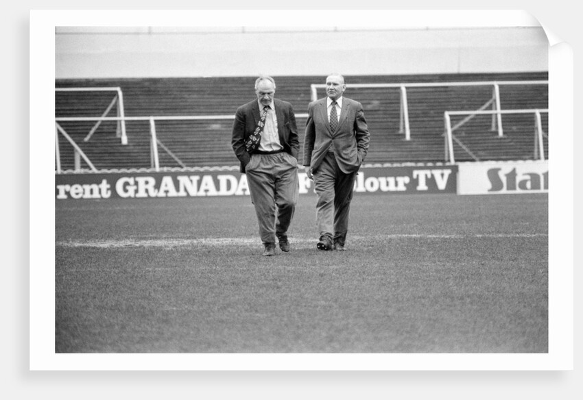 Bill Shankly Liverpool manager by Staff