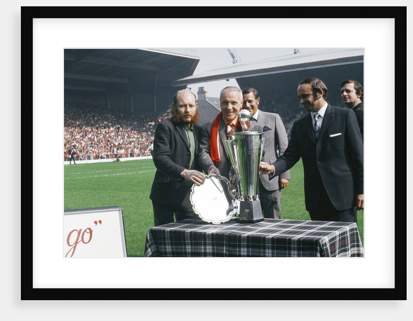 Bill Shankly Liverpool manager by Staff