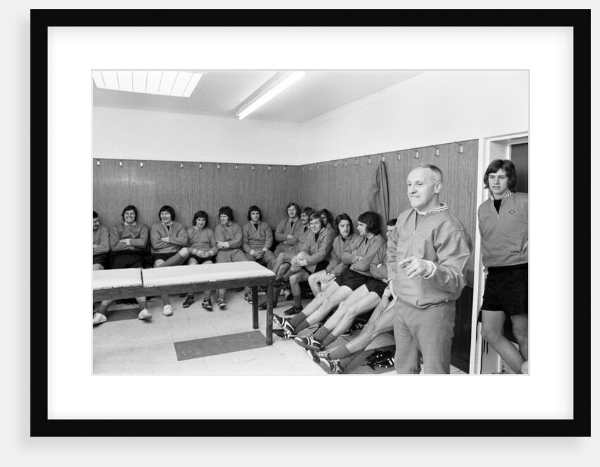 Bill Shankly Liverpool manager by Charlie Owens