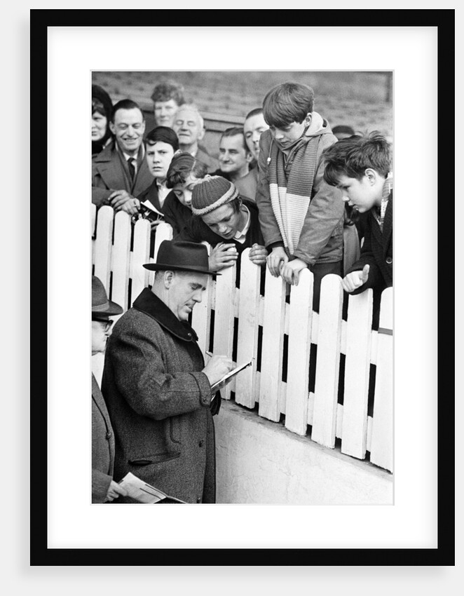 man Utd v Nottingham Forest 1967 by Ernest Chapman