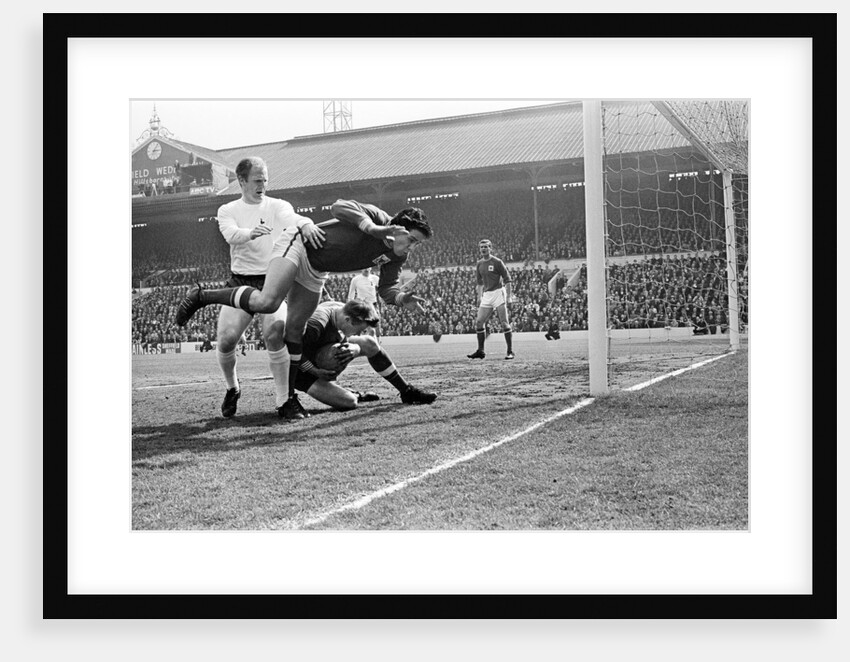 Spurs v Nottingham Forest FA Cup Semi 1967 by Ernest Chapman
