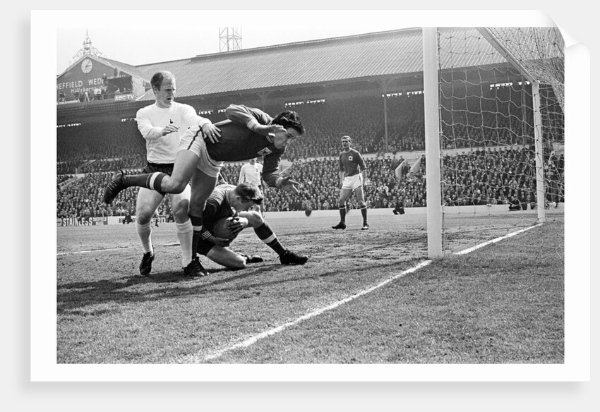 Spurs v Nottingham Forest FA Cup Semi 1967 by Ernest Chapman