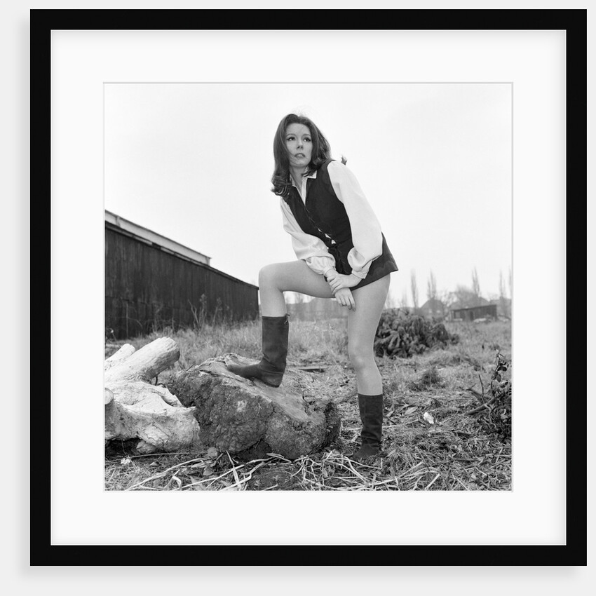Diana Rigg by Victor Crawshaw
