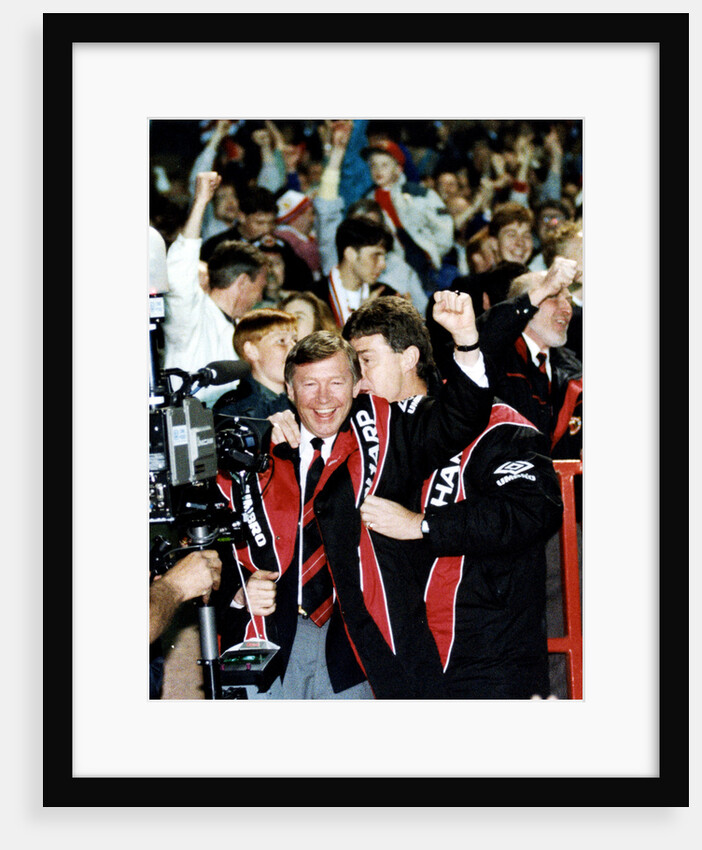 Manchester United manager Alex Ferguson by Royle