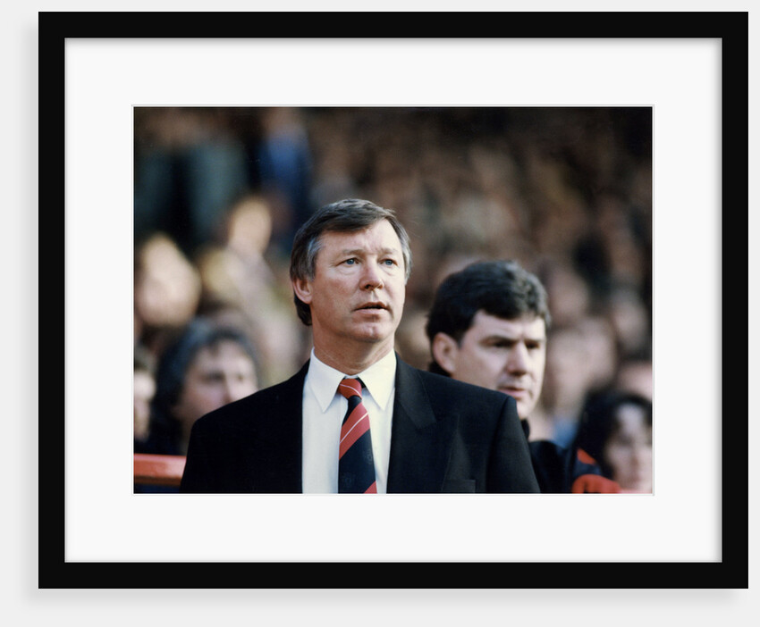 Manchester United manager Alex Ferguson by Featherstone