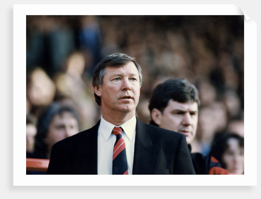 Manchester United manager Alex Ferguson by Featherstone