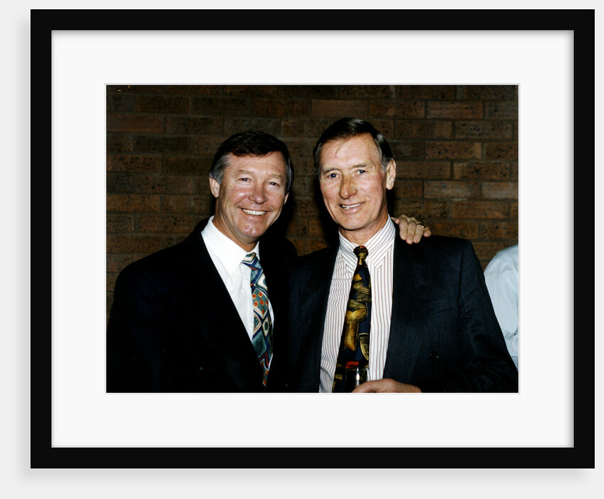 Manchester United manager Alex Ferguson by Featherstone